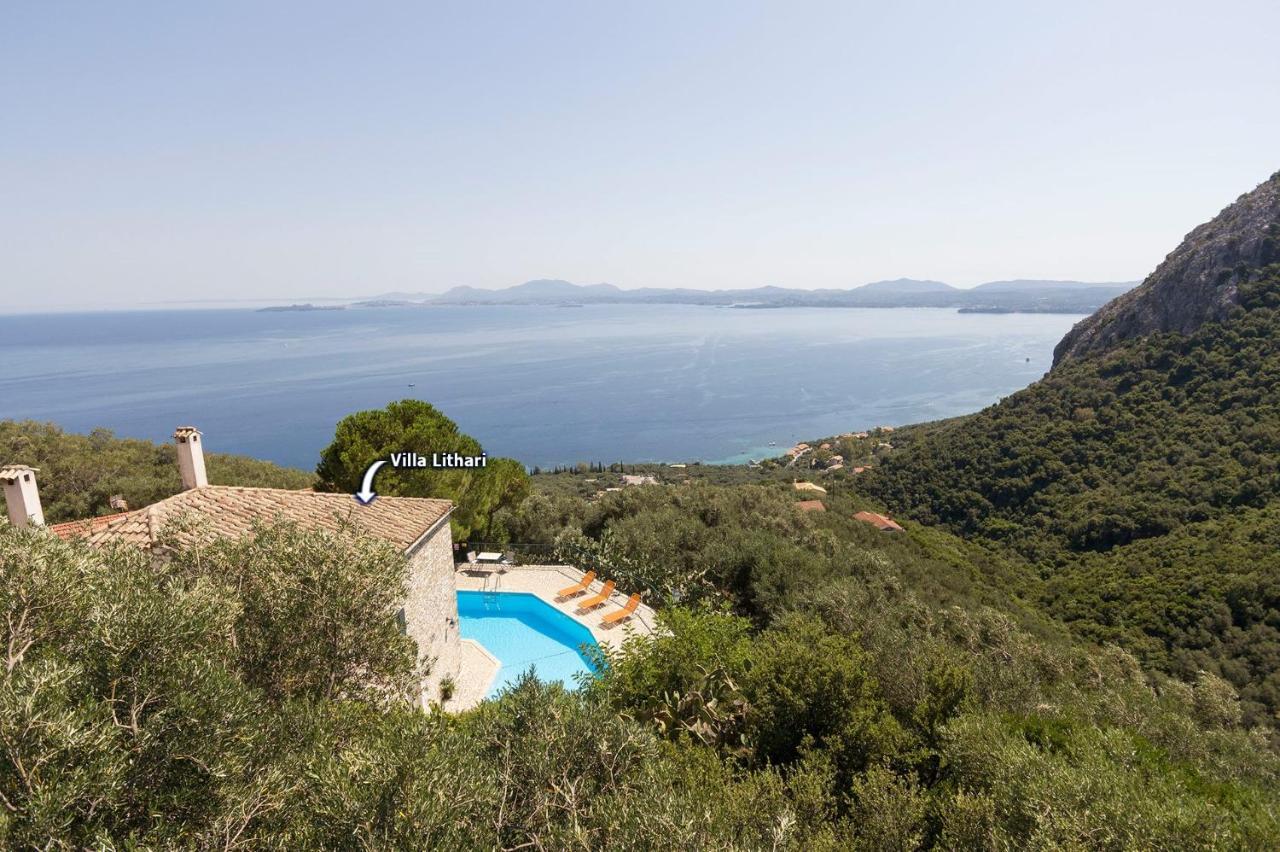 Villa Lithari, Nissaki, Corfu Vigglatouri ภายนอก รูปภาพ